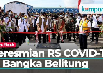 Doni Monardo Resmikan RS COVID-19 Ir. Soekarno di Bangka Belitung
