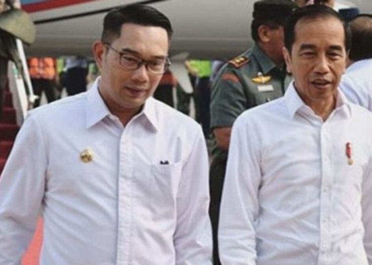 RK Peroleh Dua Surat Tugas di Pilkada, Satu Jabar dan Kedua di DKI 1 Gubernur Jawa Barat Ridwan Kamil Bersama Presiden Joko Widodo.jpg