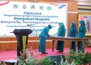 Baru Dilantik, Ini Tugas Pj Ketua PKK Kudus, Temanggung, dan Banyumas