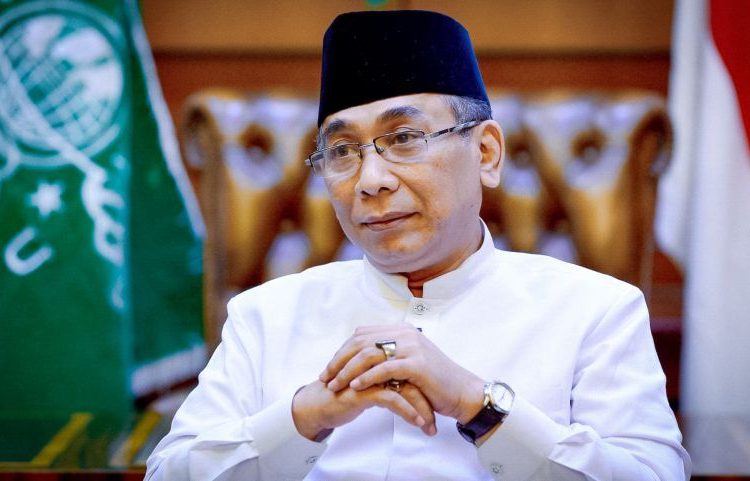 Ketua Umum Pengurus Besar Nahdlatul Ulama Pbnu Yahya Cholil Staquf.jpg