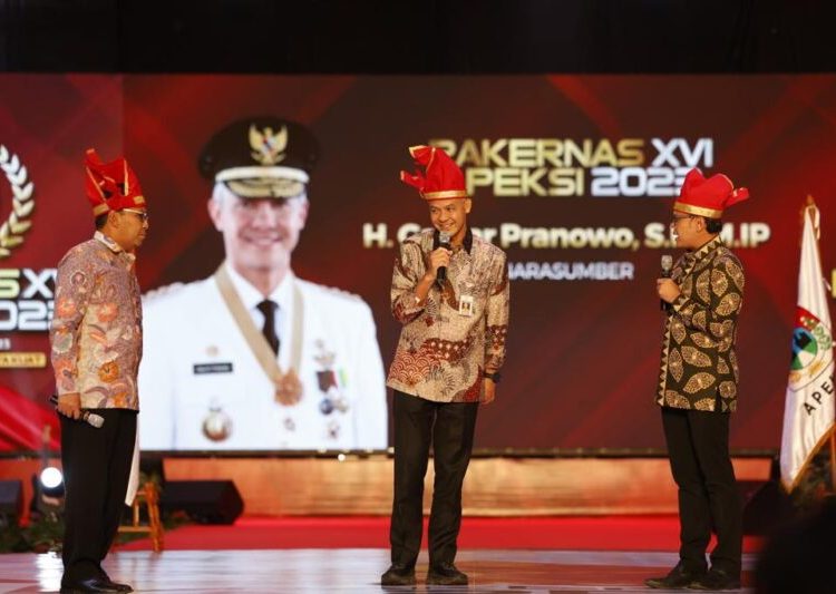 Hadiri Acara Apeksi di Makasar, Ganjar Paparkan Visi Pemberantasan Korupsi