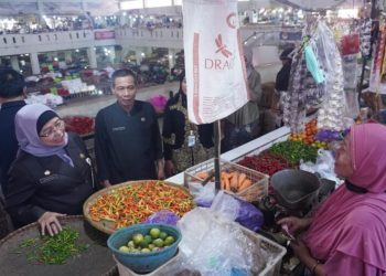 Sidak Pasar, Pj Bupati Batang Sebut Harga Cabai Melonjak Naik