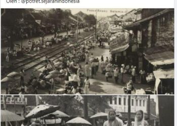 Uniknya Pasar Jaman Dulu, Batavia di Tahun 1930