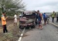 Daihatsu Zebra Penyok-penyok Digasak Truk di JJLS, Bantul » Warga Berita