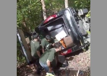 Mobil Terjun ke Jurang di Jalur Cinomati, Bantul » Warga Berita