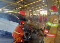 Tak Tahu Sebabnya, Tiba-tiba Mobil di Parkiran Ngabean Yogya, Wush… Terbakar » Warga Berita