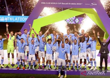 City segel gelar Piala Dunia antarklub seusai tekuk Fluminense 4-0
