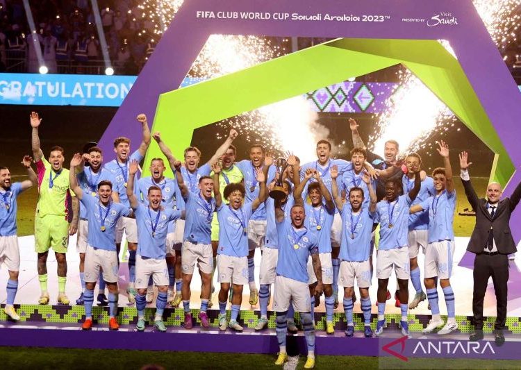 City segel gelar Piala Dunia antarklub seusai tekuk Fluminense 4-0