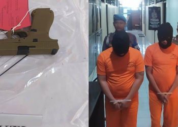 2 Pria di Sleman Diringkus Polisi Karena Tembaki Rumah Kost Korban dengan Air Soft Gun » Warga Berita