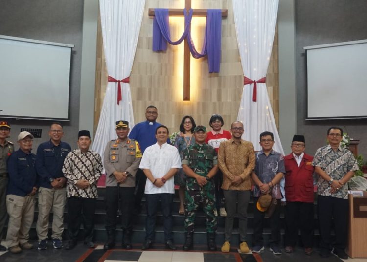 Wali Kota Pekalongan dan Forkopimda Pantau Sejumlah Gereja