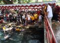 Saat Ganjar menikmati wisata Cokro di Klaten