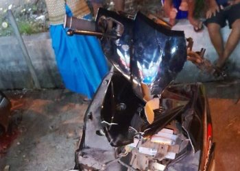 Melaju Tanpa Lampu Malam Hari, 2 Motor Adu Banteng di Bantul » Warga Berita