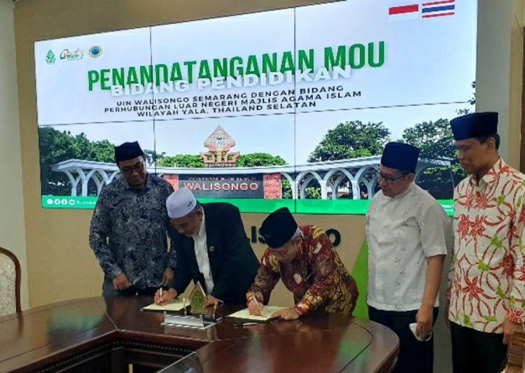 UIN Walisongo teken MoU dengan Majelis Agama Islam Thailand Selatan 1 UIN Walisongo teken MoU dengan Majelis Agama Islam Thailand Selatan
