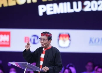 DEBAT CAWAPRES — Mahfud MD Dinilai Pandai Kendalikan Ekspresi Emosi