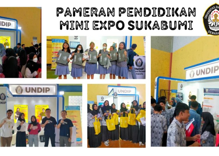 Pameran Pendidikan Undip pada Event Mini Expo Sukabumi 2023