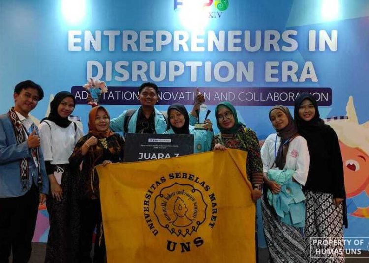Perwakilan UNS Raih Juara 3 di Ajang KMI Awards 2023
