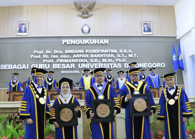 Pemikiran 3 Guru Besar Undip Pakar Biologi, Teknik Industri, dan Ekonomi