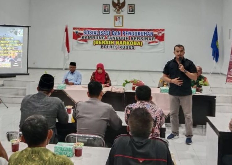 Polres Kudus kini miliki sembilan kampung binaan bersih narkoba