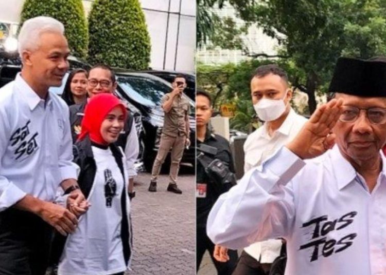 Pakai Kemeja Putih, Ganjar-Mahfud Kompak Hadir di Debat Capres di KPU – Warga Berita 1 Pakai Kemeja Putih, Ganjar-Mahfud Kompak Hadir di Debat Capres di KPU – Warga Berita
