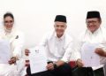 Ganjar Pranowo Tanda Tangani Piagam Perjuangan Santri – Warga Berita