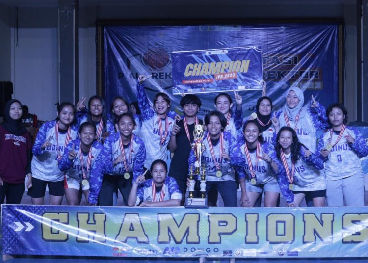 Atlet UKM Bola Basket Udinus Dominasi Ajang IPR 2023