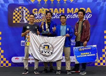 Raih Juara Pertama di Gadjah Mada Championship, Tim Catur…