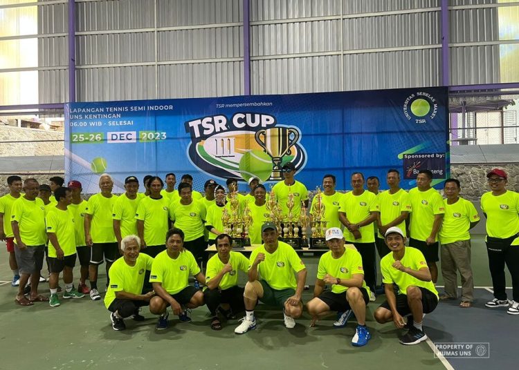 UNS Kembali Gelar Turnamen Tenis ‘TSR Cup III’