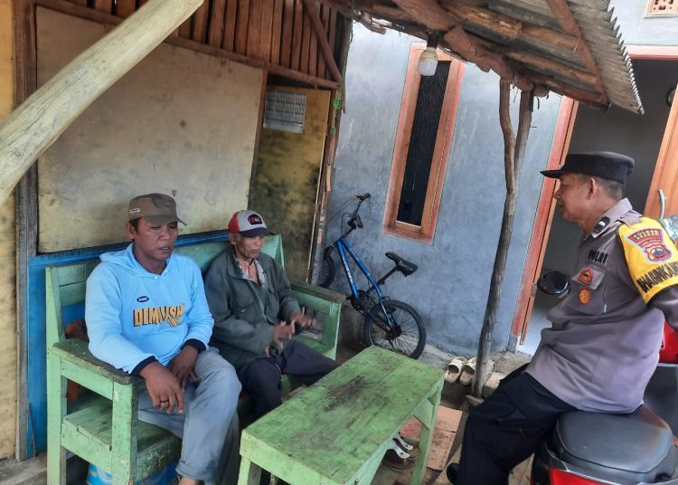 Bhabinkamtibmas Polsek Tanjung Sambang Kamtibmas, Ini Yang Dilakukan