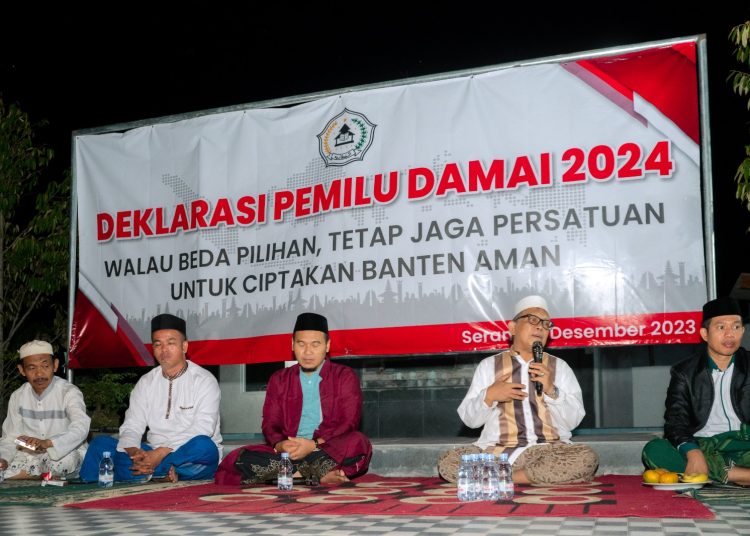 Ponpes Al-Fathaniyah Kota Serang Deklarasi Pemilu Damai – Warga Berita 1 Ponpes Al-Fathaniyah Kota Serang Deklarasi Pemilu Damai – Warga Berita