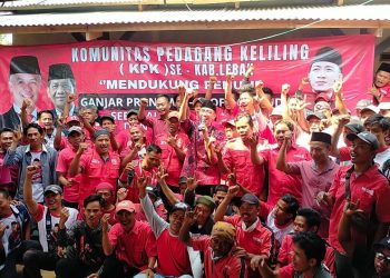 Ratusan Pedagang Keliling Lebak, Deklarasi Dukung Ganjar-Mahfud di Pemilu 2024 – Warga Berita