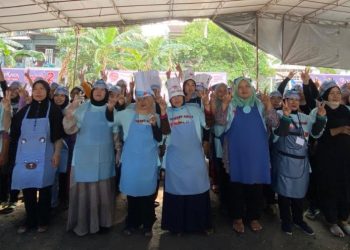 Sosialisasikan Program Makan Siang Gratis Prabowo-Gibran, Relawan BRIK Gelar Lomba Masak – Warga Berita