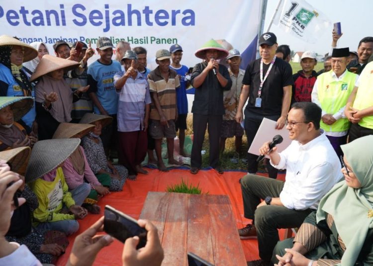Anies Klaim Bakal Terapkan Contract Farming ke Level Nasional untuk Jamin Hasil Panen Petani