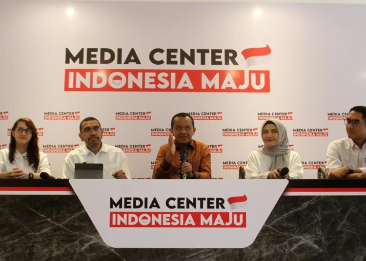 Jaga Stabilitas Investasi, Bahlil Bentuk Media Center Indonesia Maju