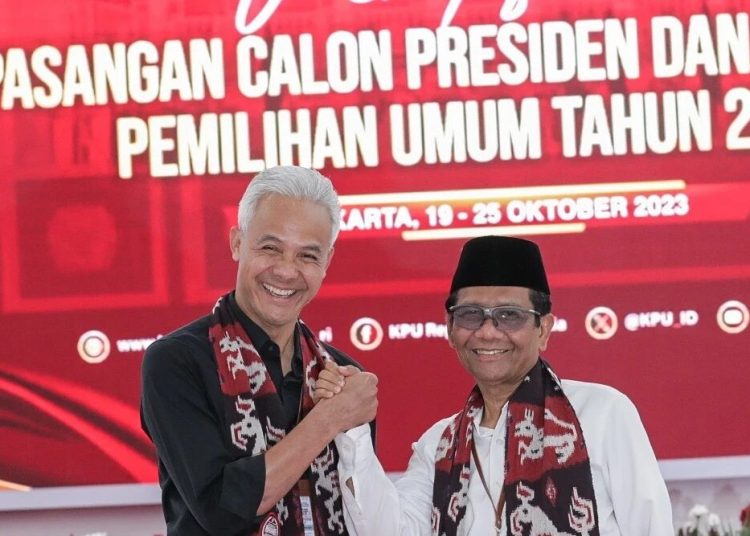 PEMILU 2024 — Ganjar dan Mahfud Berbagi Tugas di Hari ke-17 Kampanye 