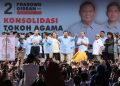 Konsolidasi Tokoh Agama Masyarakat Tasikmalaya, Prabowo Disambut Ribuan Massa Pendukung