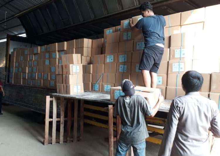 KPU Jepara terima surat suara untuk pemilu legislatif