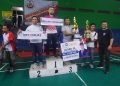 Badminton IKM Banten Cup, DPD Kabupaten Tangerang Juara Satu – Warga Berita