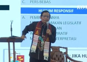 Mahfud MD Tegaskan, Demokrasi yang Cuma Tipu-tipu, Hanya Tunggu Keruntuhan » Warga Berita
