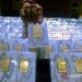 Harga emas berjangka naik tipis