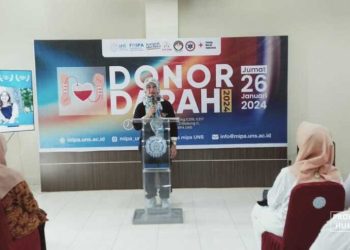 Awali Tahun 2024, DWP Gelar Donor Darah di FMIPA UNS – Universitas Sebelas Maret
