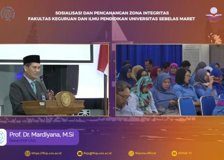 FKIP UNS Gelar Deklarasi dan Penandatanganan Pakta Pencanangan Zona Integritas