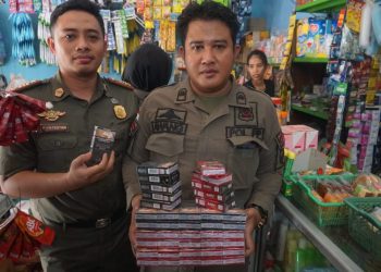 Lagi, Tim Gabungan Bea Cukai Sita 700 Batang Rokok Ilegal