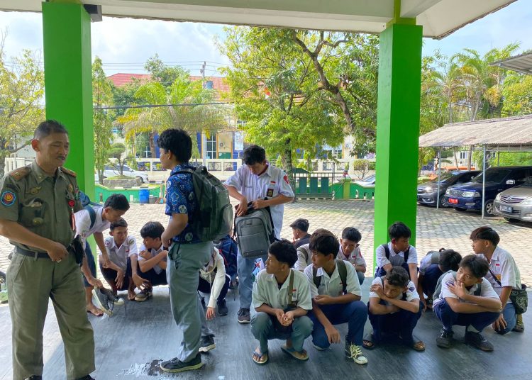 Bolos, 20 Pelajar Terjaring Razia Satpol P3KP