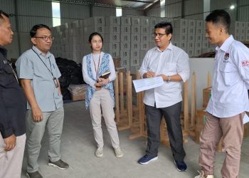 Ombudsman RI Monitoring Gudang KPU Kota Pekalongan