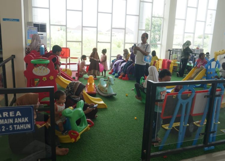 Perpusda Kota Pekalongan, Miliki Wahana Permainan Anak