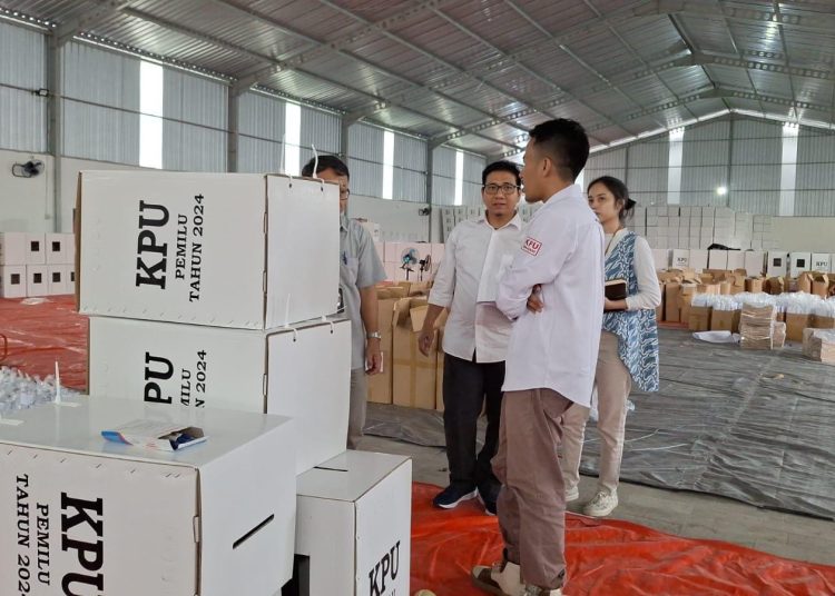 KPU Kota Pekalongan Setting Gudang Untuk Empat Dapil