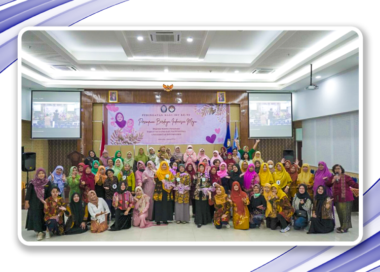 Perempuan Berdaya Indonesia Maju Bersama DWP FSM UNDIP