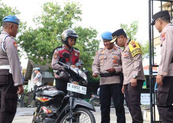 Antisipasi Knalpot Brong, Kendaraan Anggota Polres Brebes Di Razia. Ini Hasilnya