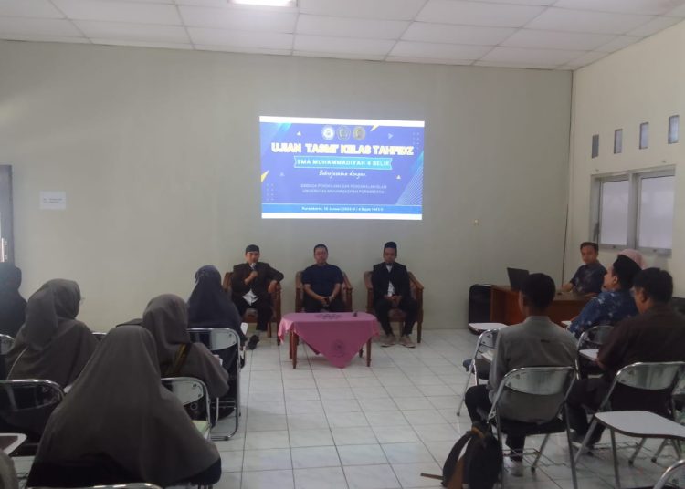 Uji Hafalan Qur’an, Program Kelas Tahfidz SMA Muhammadiyah Belik Gandeng LPPI UMP 1 Uji Hafalan Qur’an, Program Kelas Tahfidz SMA Muhammadiyah Belik Gandeng LPPI UMP