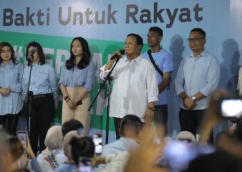 Terima Dukungan Dari Relawan Bakti untuk Rakyat, Prabowo Ungkap Tak Rela Koruptor Terus Curi Uang Negara – Warga Berita